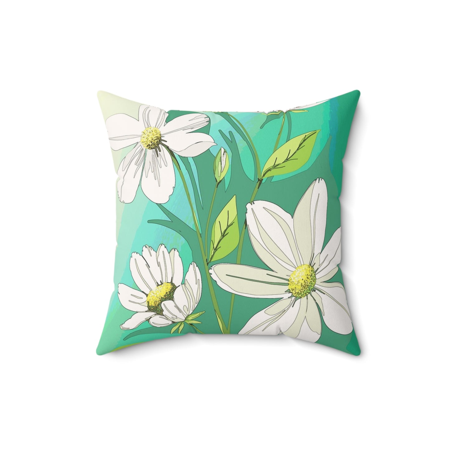 Spun Polyester Square Pillow