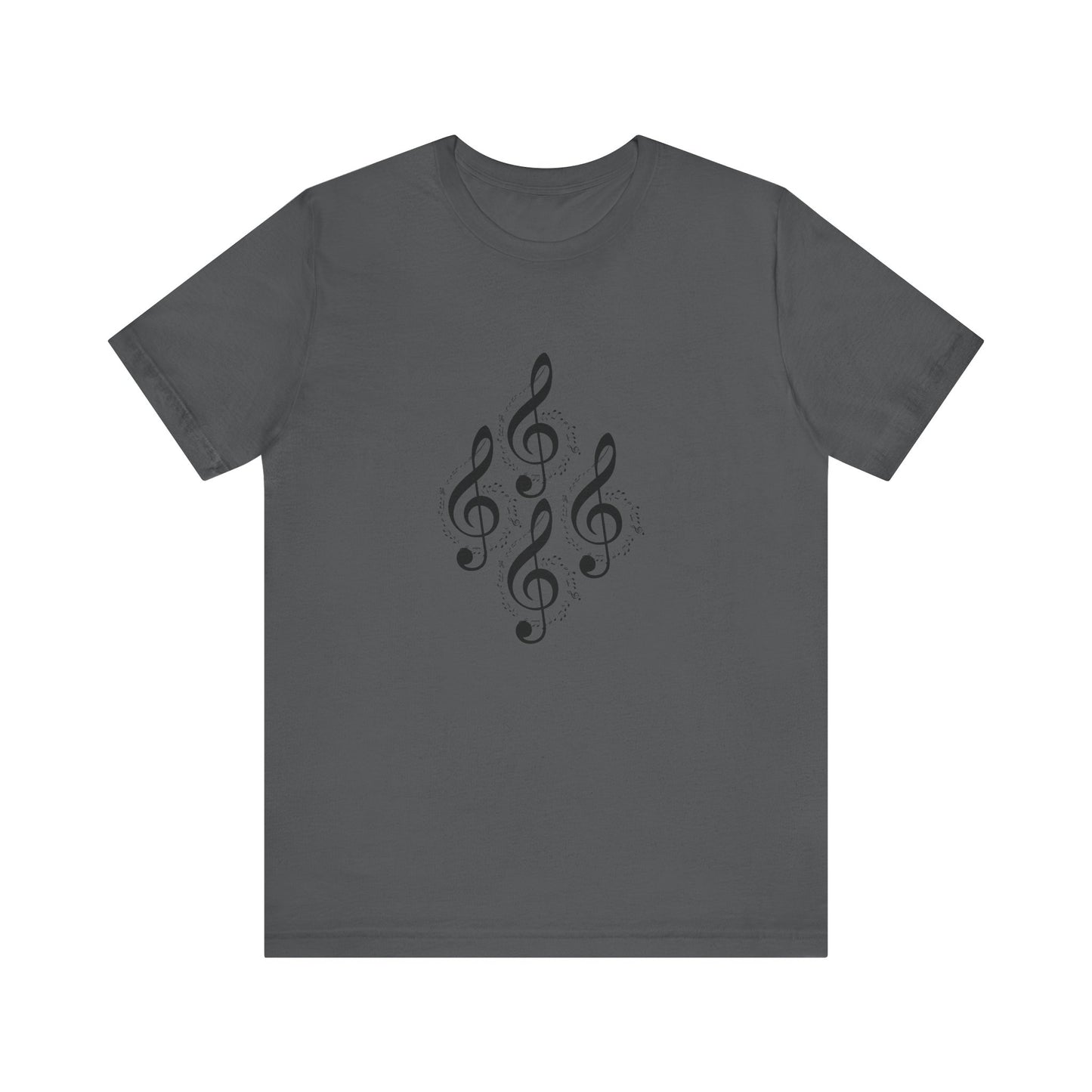 Musical Notes Tee - Perfect for Music Lovers, Casual Wear, Concerts, Festivals, Unique Gift Idea