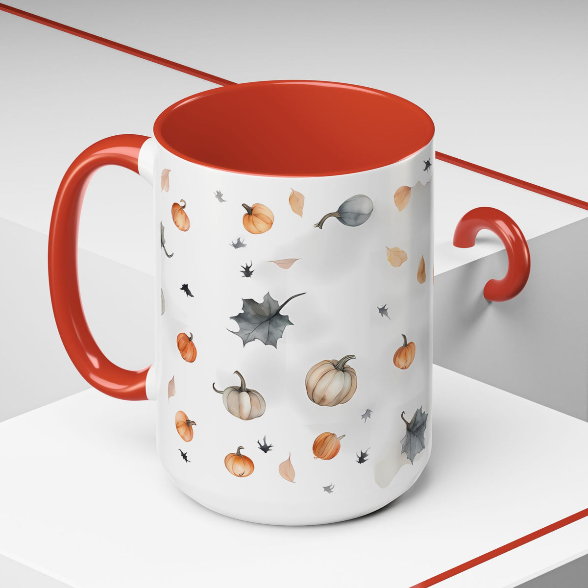 Autumn Harvest Coffee Mug - Fall Decor, Seasonal Kitchenware, Pumpkin Lovers Gift, Cozy Sip, Thanksgiving, Halloween