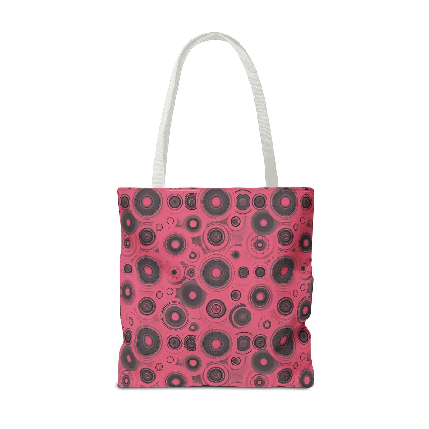 Colorful Retro Tote Bag, Stylish Beach Bag, Shopping Tote
