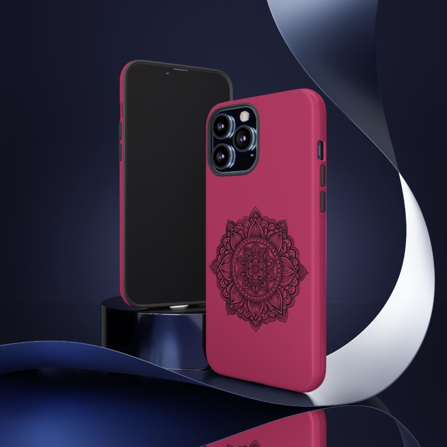 Vibrant Mandala Phone Case, Artistic Protection Cover, Gift for Her, Trendy Accessories, Birthday or Holiday Present