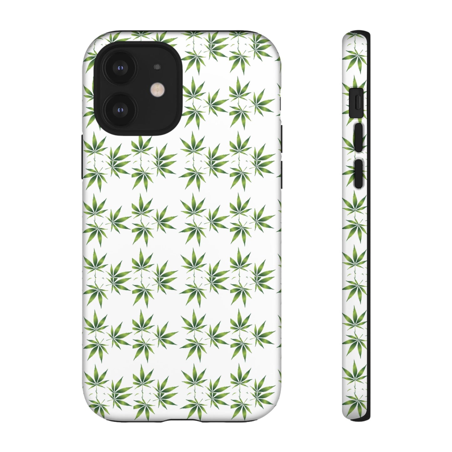 Stylish Phone Case with Cannabis Leaf Design, Durable Phone Cover, Gift for Stoner Friends, Unique Phone Accessory, Nature-Inspired Design