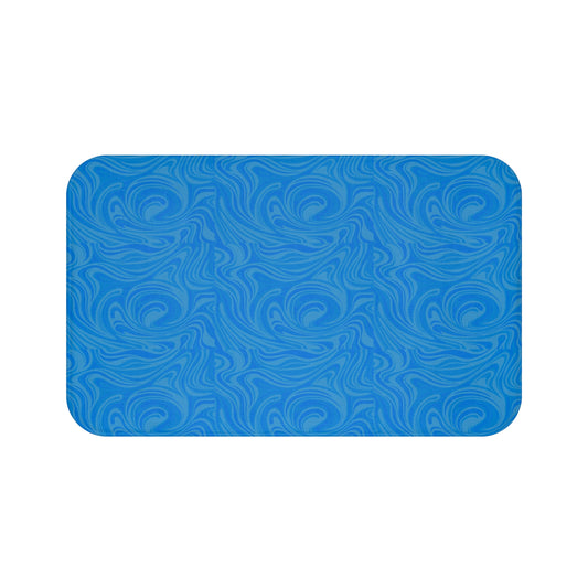 Ocean Wave Bath Mat | Cozy Bathroom Decor, Non-Slip Mat, Shower Rug, Home Comforts, Gift for Beach Lovers