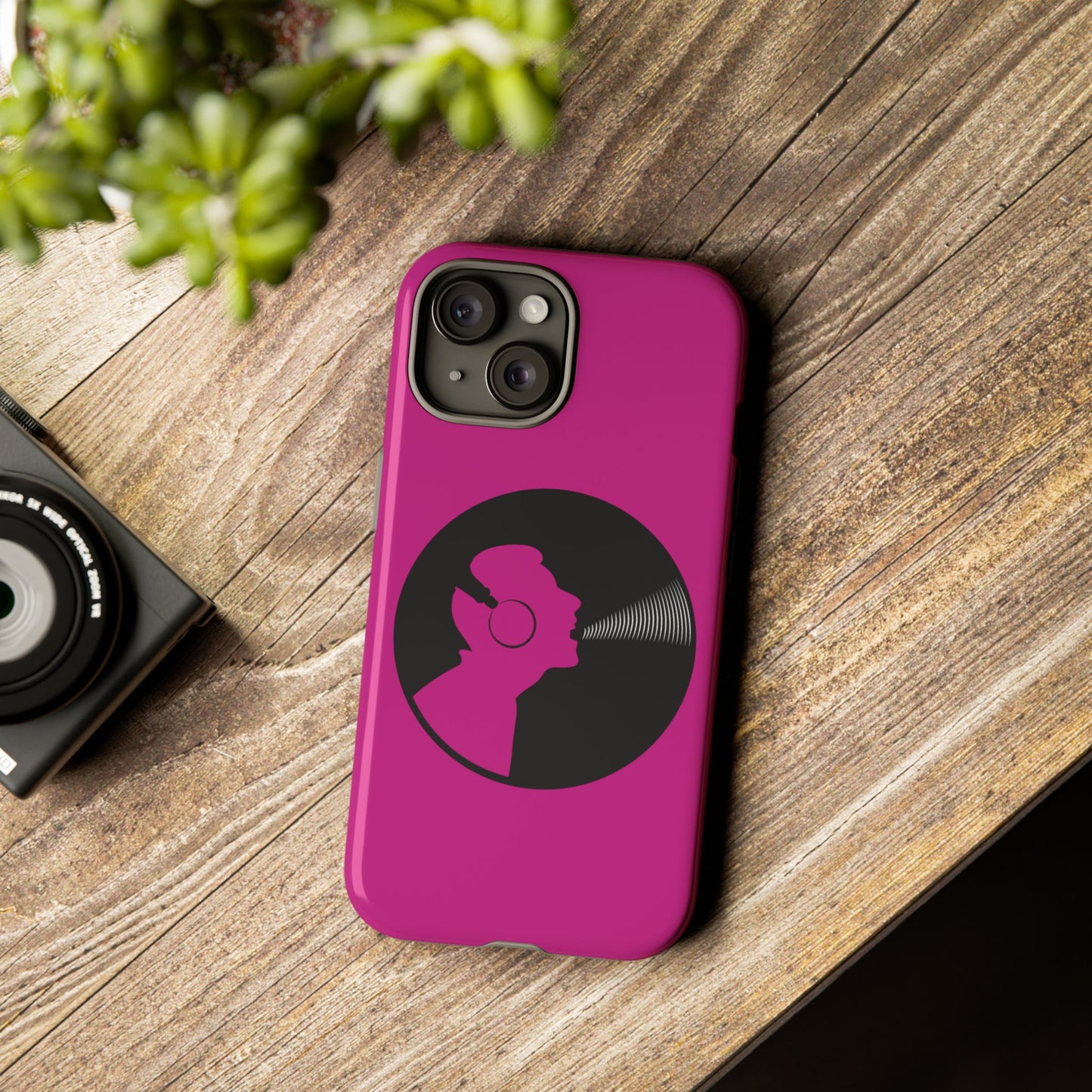 Stylish Phone Case for Music Lovers, Vibrant Tough Cases, Custom iPhone Cover, Gift for Her, Trendy Accessories