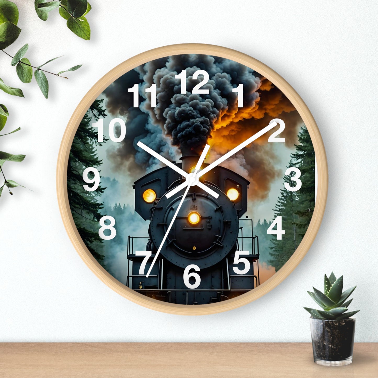Wall Clock train