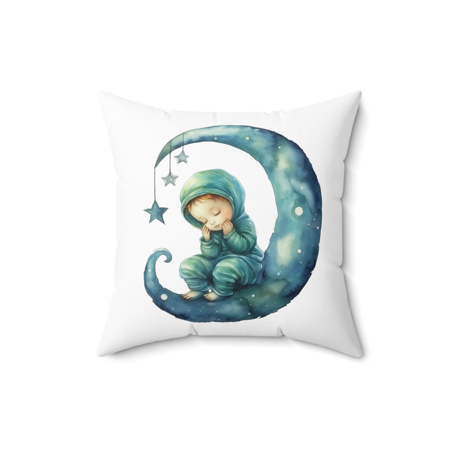Spun Polyester Square Pillow