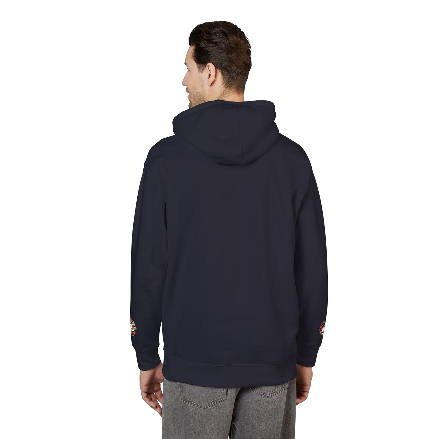 Floral Unisex Fleece Hoodie - Cozy Gift for Nature Lovers, Perfect for Fall, Spring, Birthdays, Relaxation, Outdoor Activities