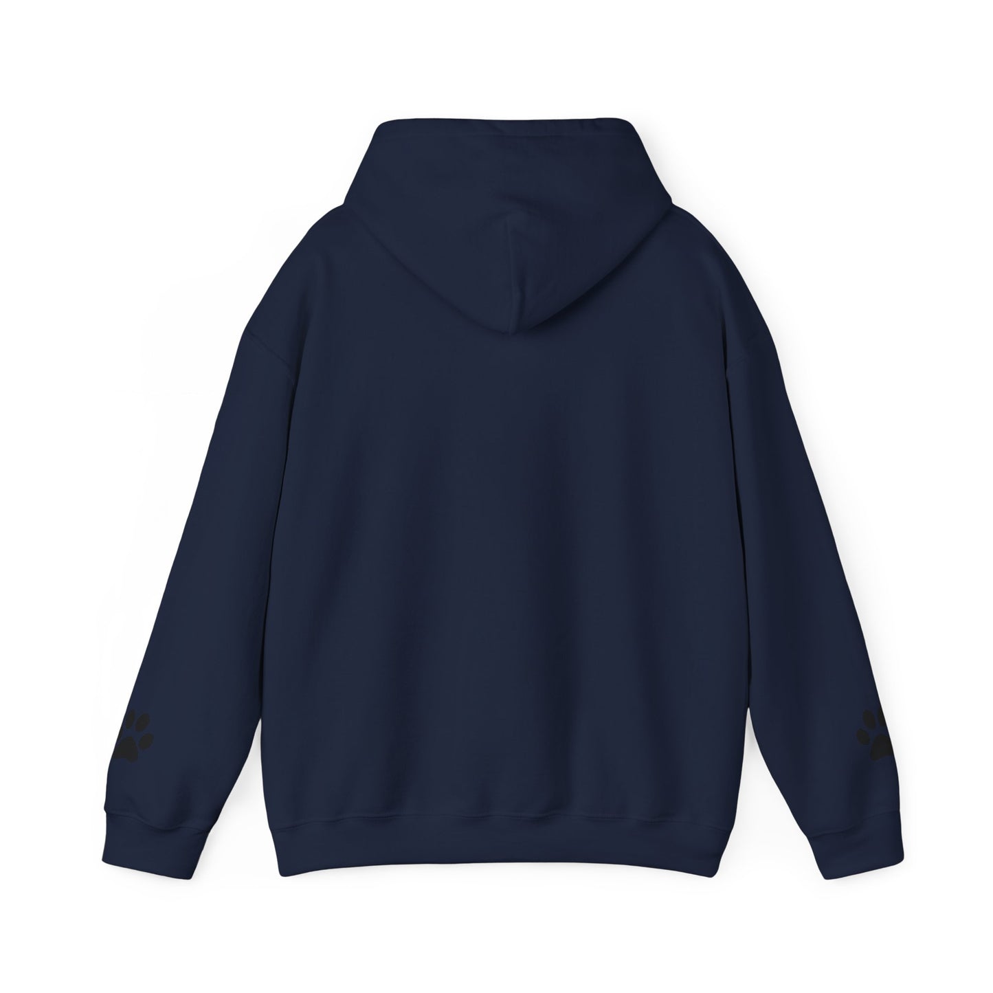 Cute Dog Paw Print Hoodie, Pet Lover Gift, Unisex Sweatshirt, Cozy Animal Hoodie, Perfect for Animal Lovers, Dog Mom Apparel