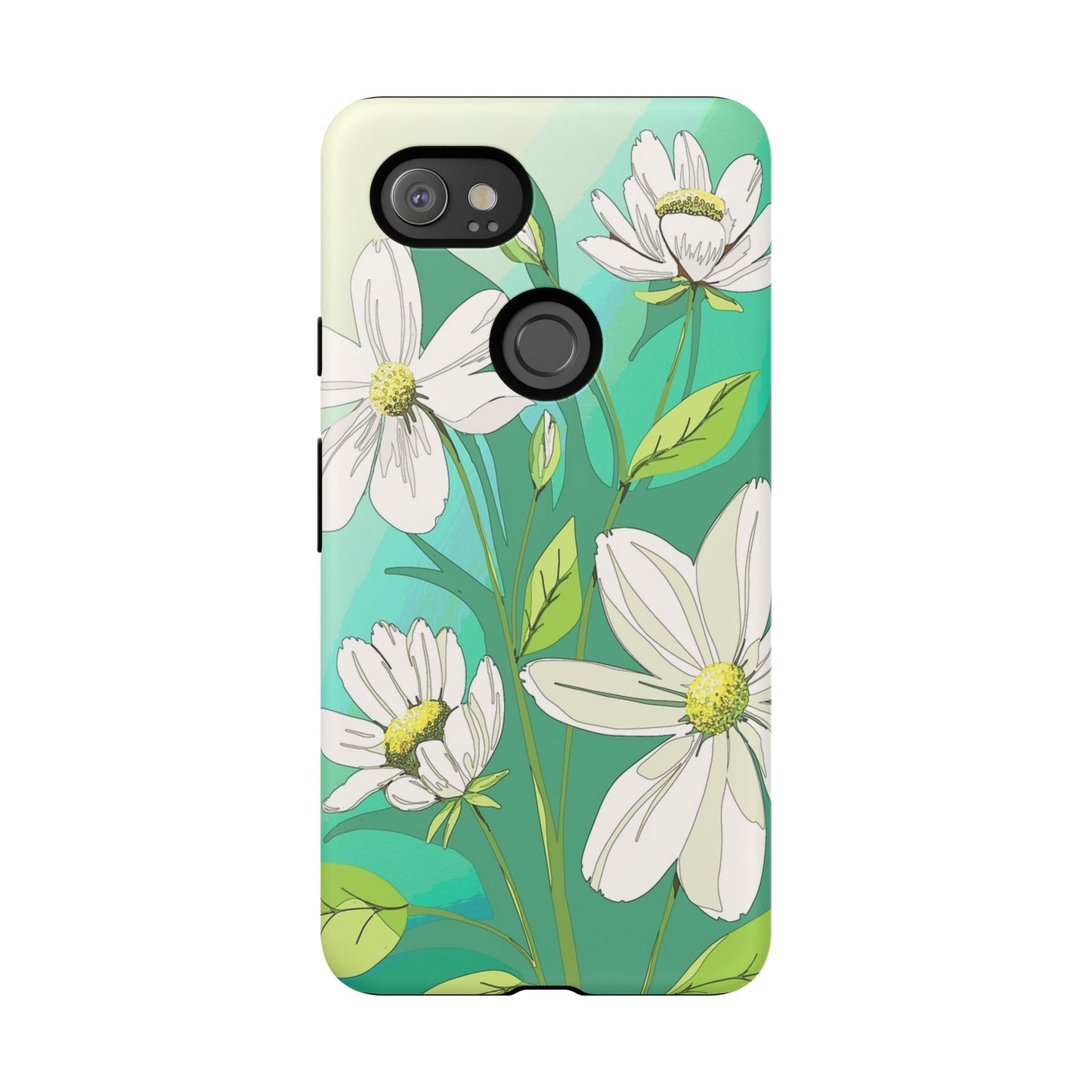 Floral Phone Case, Tough Cases, Flower Design, Nature Inspired, Eco-Friendly Cover, Unique Gift for Her, Spring Accessories