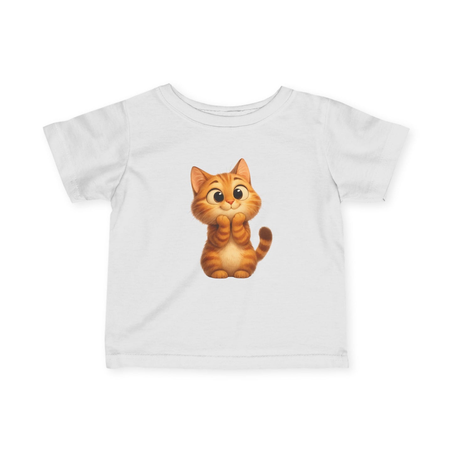 Adorable Infant Cat Tee - Cute Baby Shirt for Toddlers, Cat Lover Gift, Birthday Outfit, Newborn T-Shirt, Kids Apparel