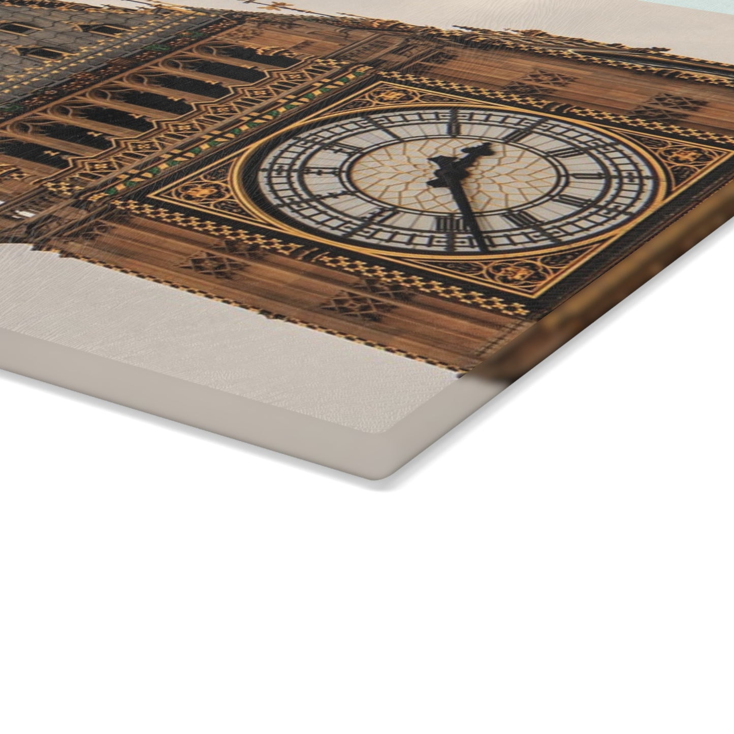 Big Ben Glass Cutting Board, Unique Kitchen Decor, Chef Gift, Housewarming Essentials, London Themed Kitchenware