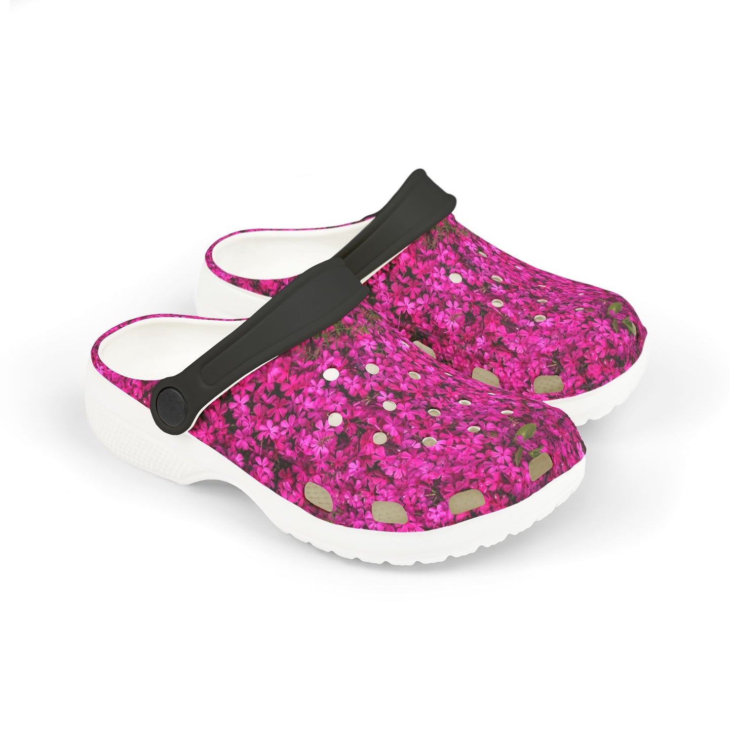 Kid's EVA Foam Clogs - Colorful Floral Slip-On Shoes, Summer Footwear, Playtime Accessories, Stylish Garden Clogs, Fun Beach Sandals