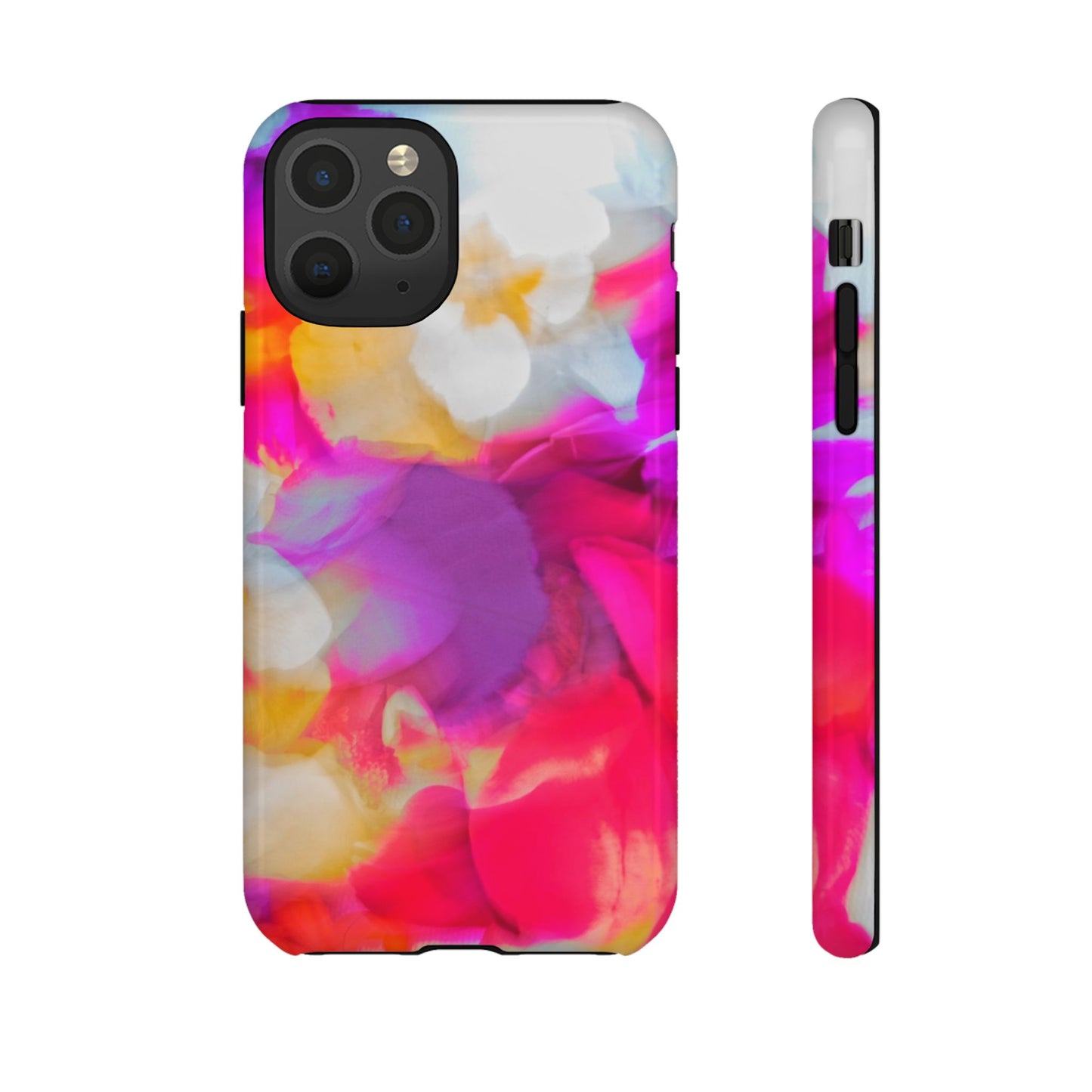 Floral Phone Case: Stylish Art for Your Device, Tough Cases, Gift for Her, Flower Print, Trendy Accessories, Phone Protection
