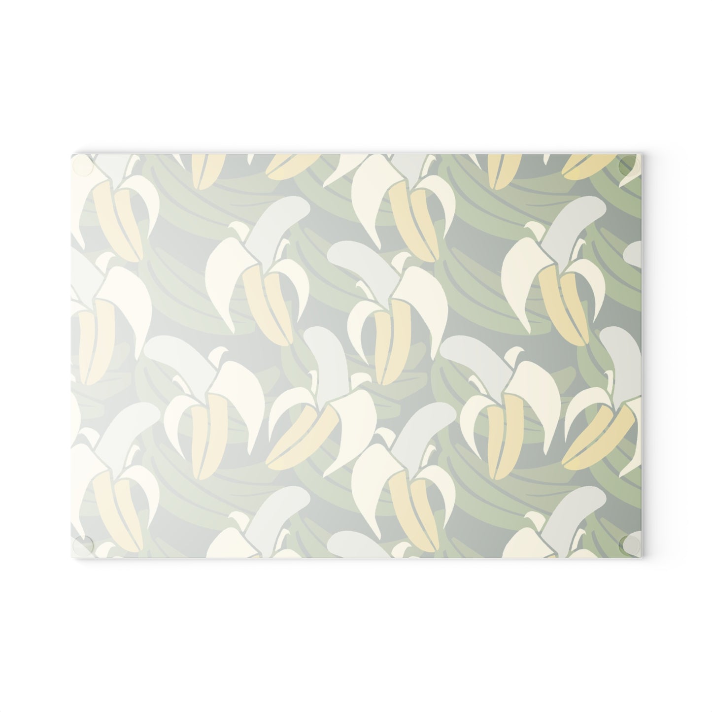 Banana Leaf Glass Cutting Board - Kitchen Decor, Culinary Gift, Fun Cooking Accessory, Unique Gift Idea, Eco-Friendly Kitchenware