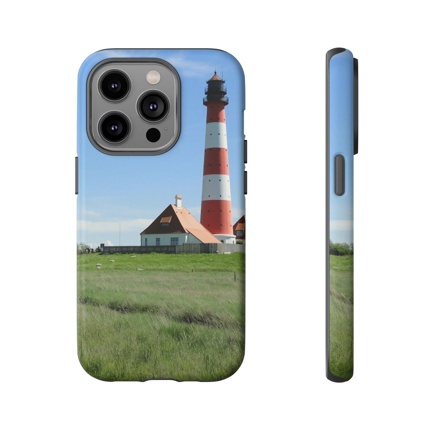 Lighthouse Phone Case - Coastal Vibes, Nautical Gift, Ocean Lover Accessory, Beach Aesthetic, Customizable Design