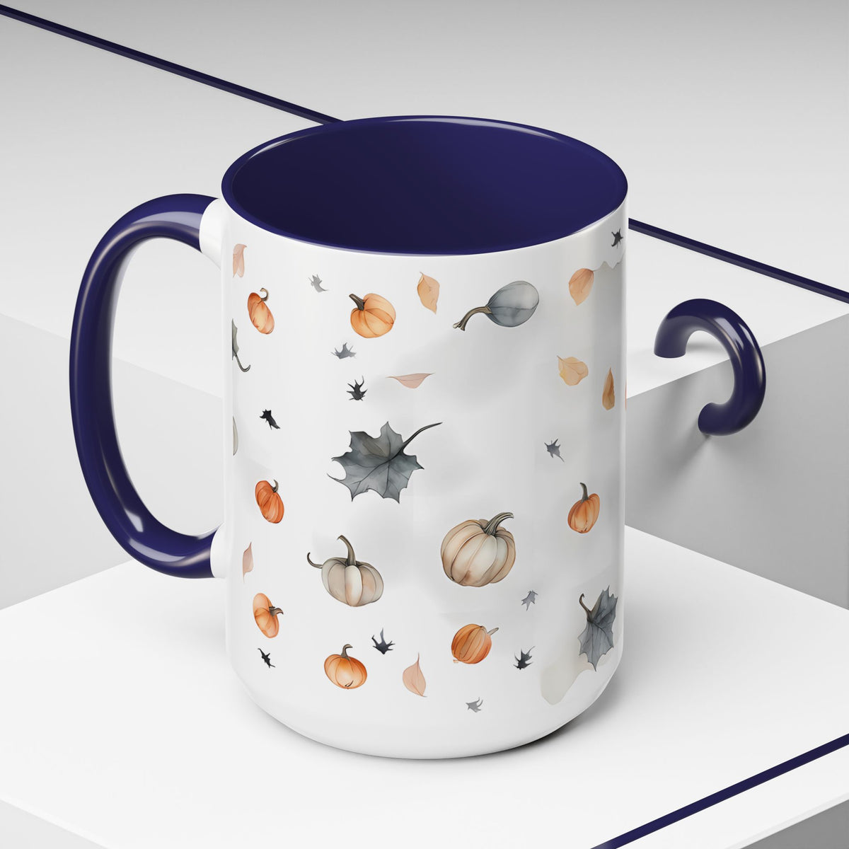 Autumn Harvest Coffee Mug - Fall Decor, Seasonal Kitchenware, Pumpkin Lovers Gift, Cozy Sip, Thanksgiving, Halloween