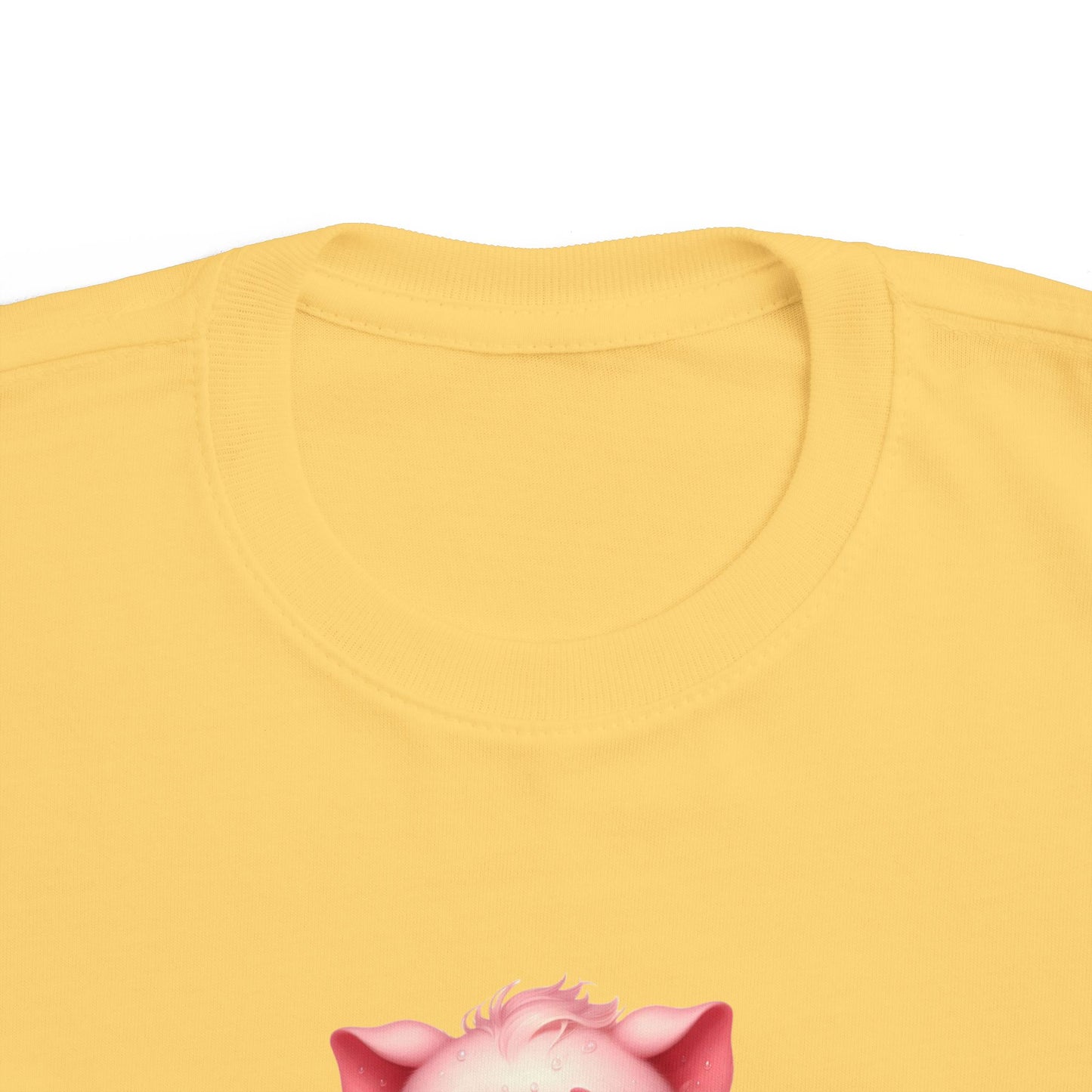Cute Pig Toddler Tee, Adorable Animal Shirt for Kids, Perfect Baby Gift, Birthday Outfit, Playful Graphic Tee, Toddler Clothing