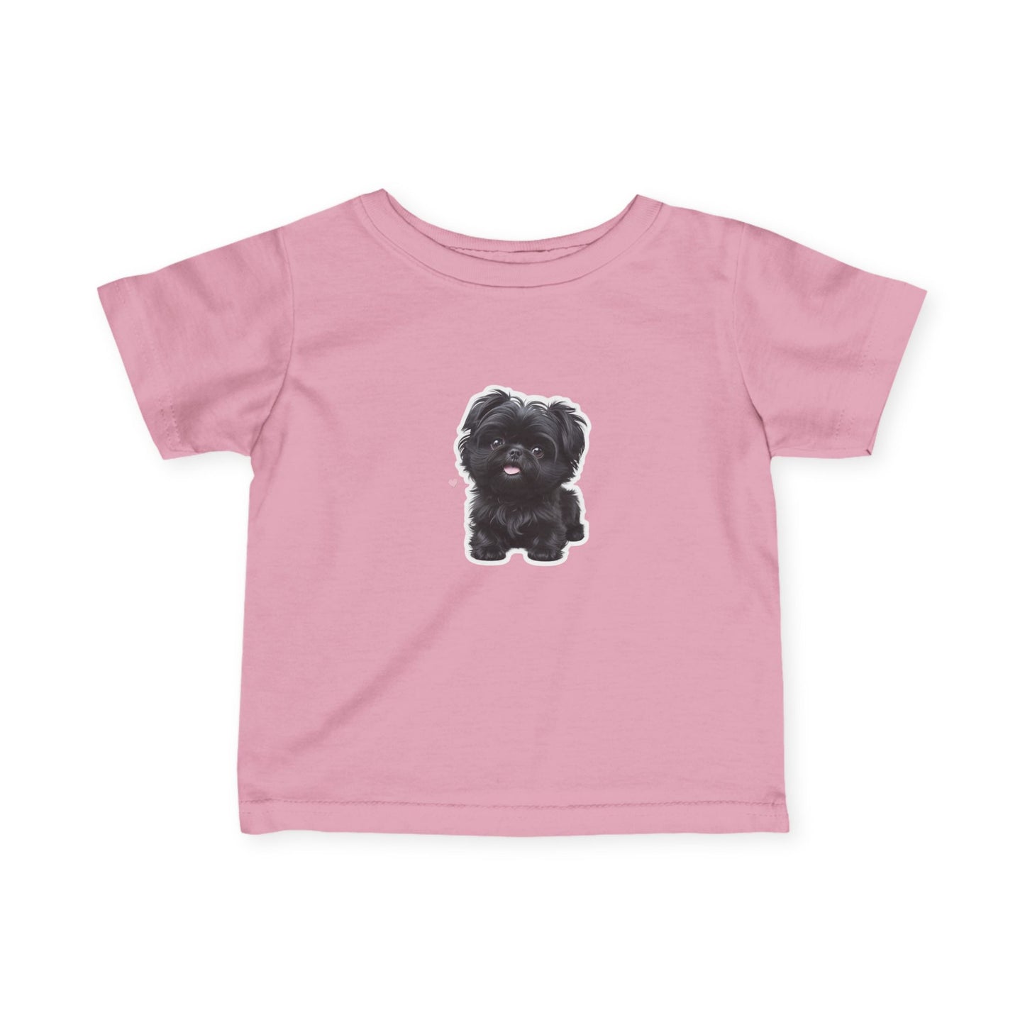 Cute Puppy Infant T-Shirt | Adorable Baby Tee for Dog Lovers | Perfect for Newborns, Birthdays, Baby Showers, Photo Ops