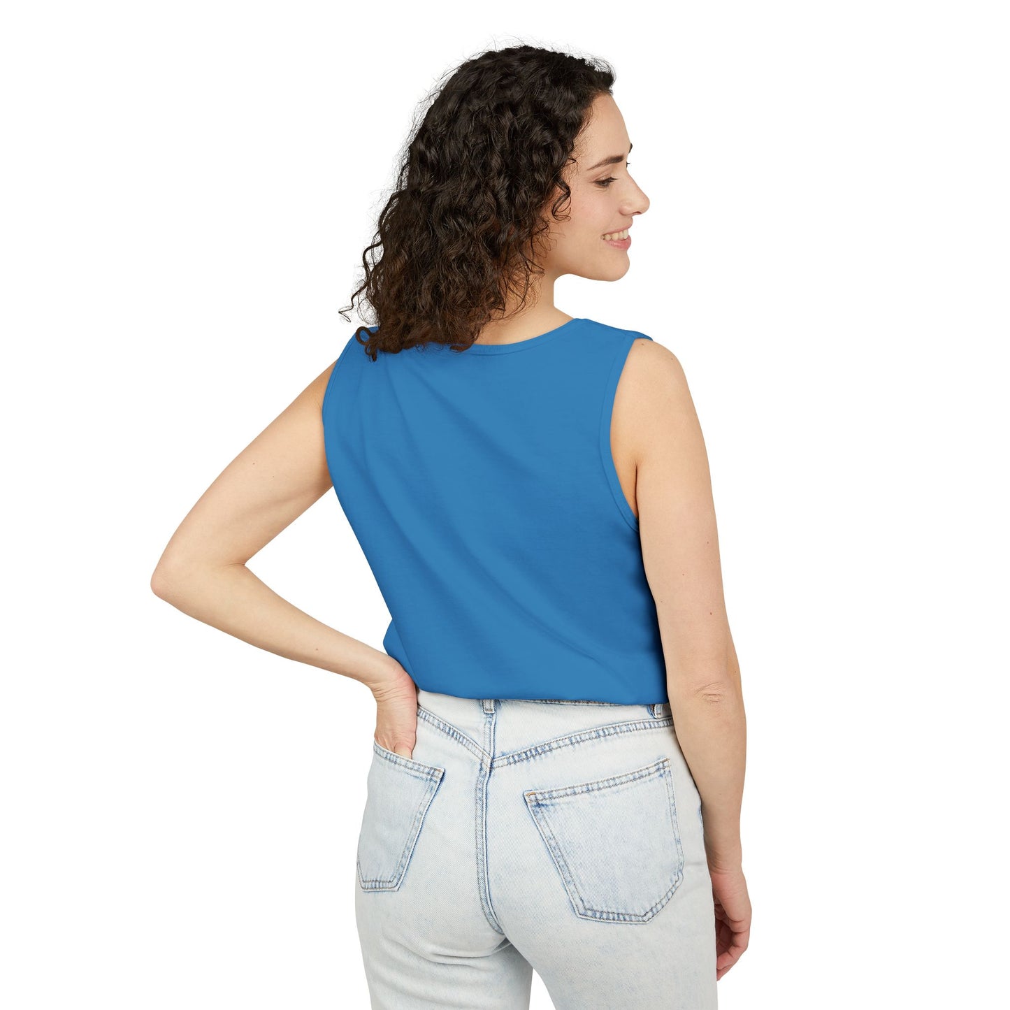 Retro Vibes Tank Top - Unisex Summer Apparel, Casual Wear, Beach Attire, Vintage Style, Gift for Friends