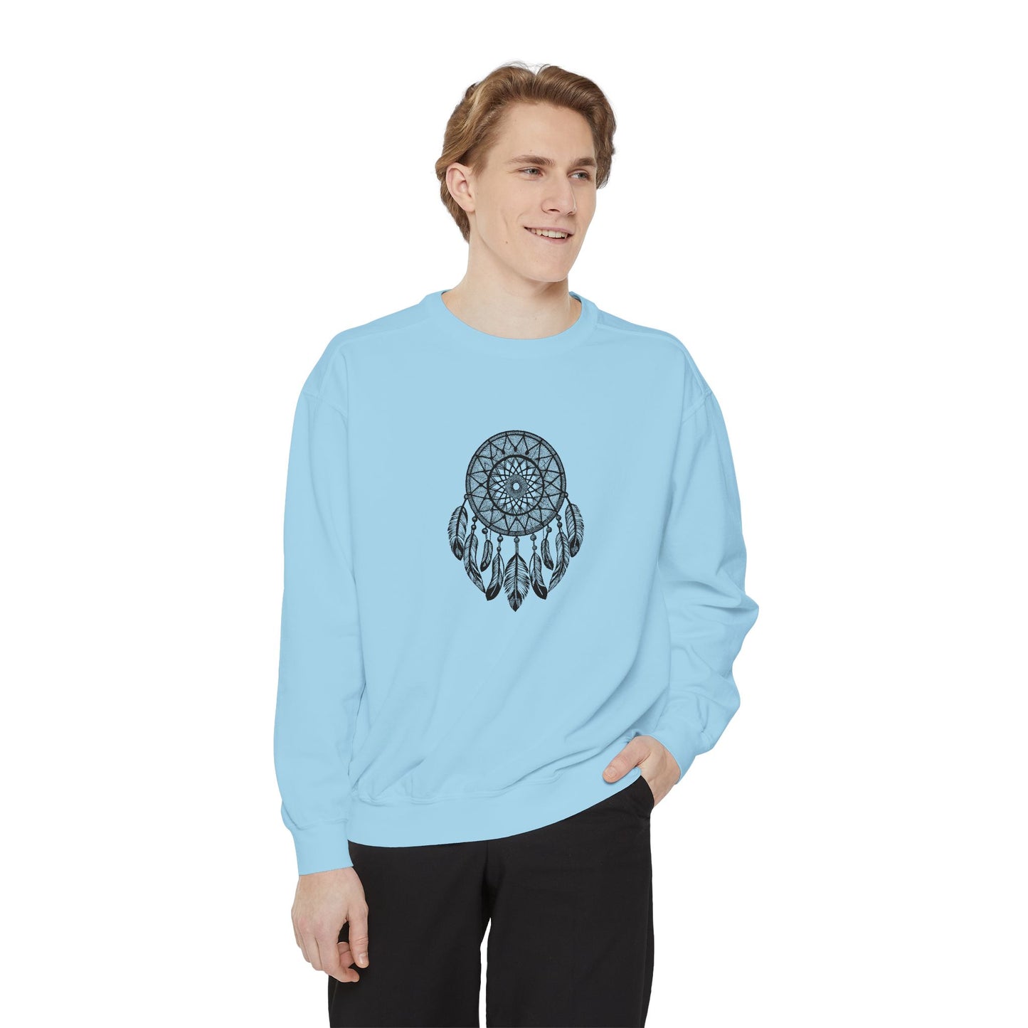 Dreamcatcher Sweatshirt for Cozy Vibes, Perfect Gift for Boho Lovers, Casual Outfits, Fall Style, Relaxing Days