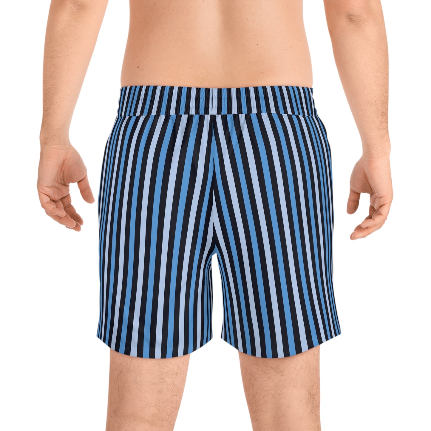 Stylish Striped Men's Swim Shorts | Beachwear, Summer Vibes, Pool Party, Vacation Essentials, AOP Swimwear
