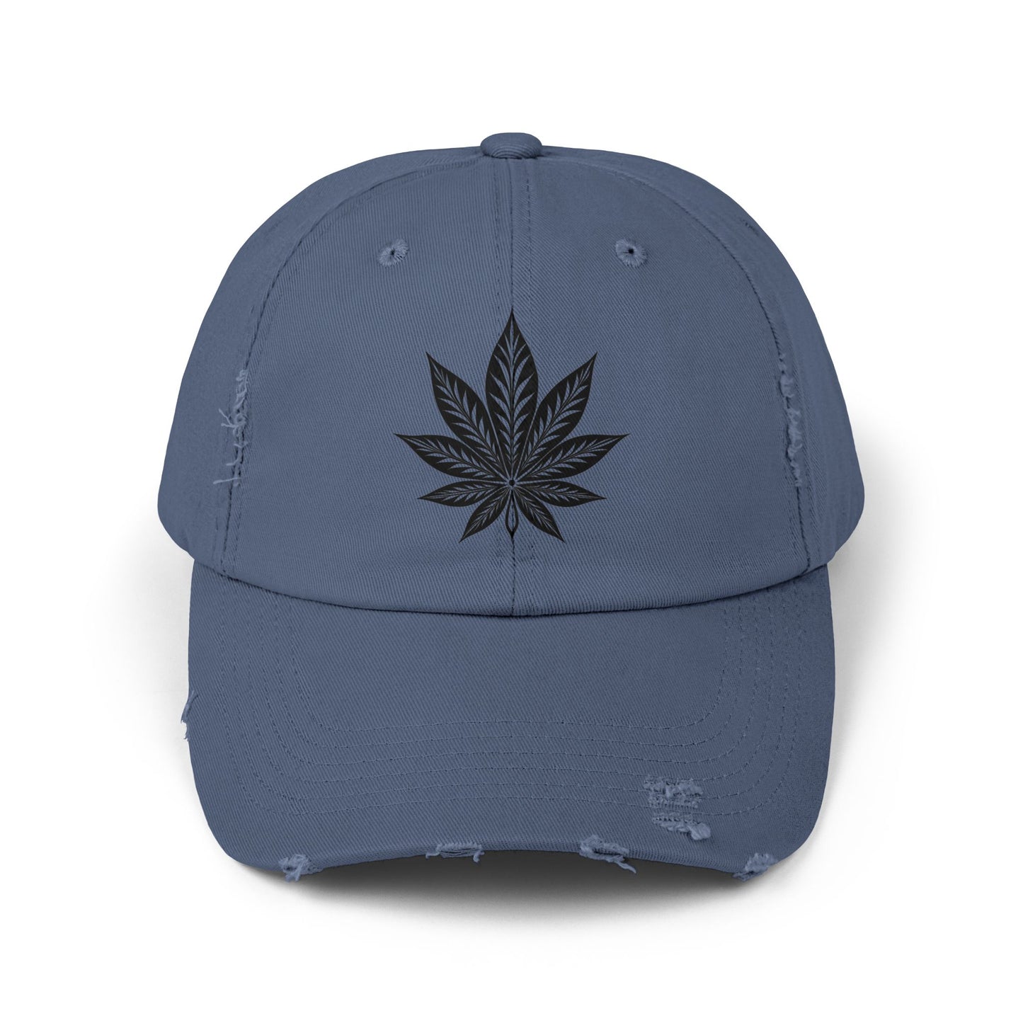 Distressed Embroidered Cap, Unisex Fashion Hat, Streetwear Accessory, Trendy Casual Wear, Gift for Him or Her