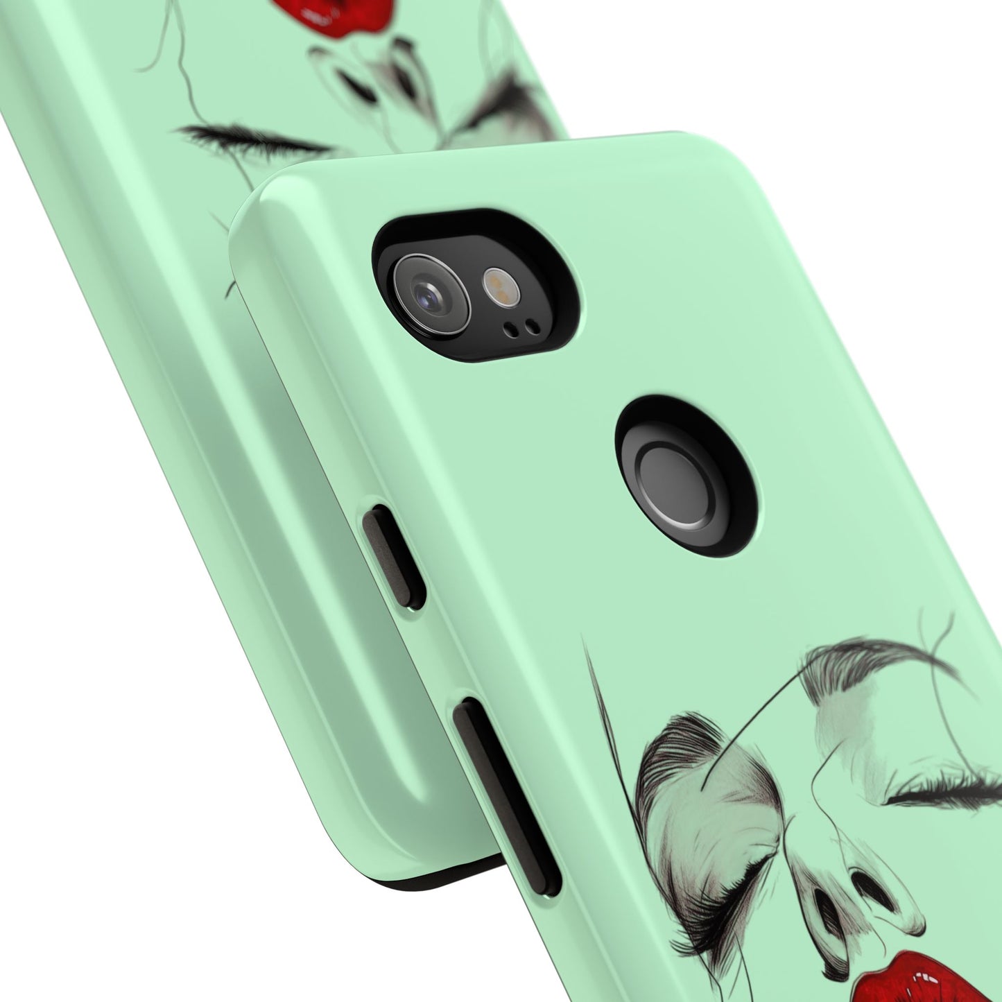 Stylish Phone Case, Artistic Phone Cover, Trendy Tech Accessory, Unique Cell Phone Protector, Gift for Her, Modern Aesthetic
