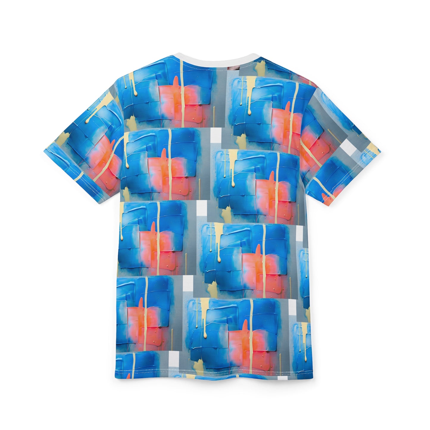 Vibrant Artistic Unisex Tee, Abstract Colorful Shirt