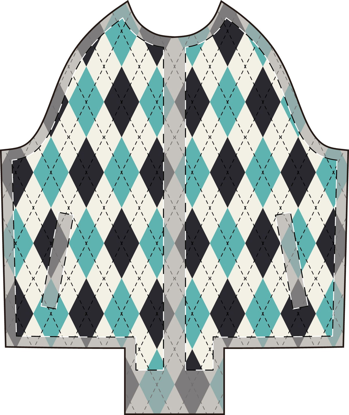 Women's Varsity Jacket (AOP)