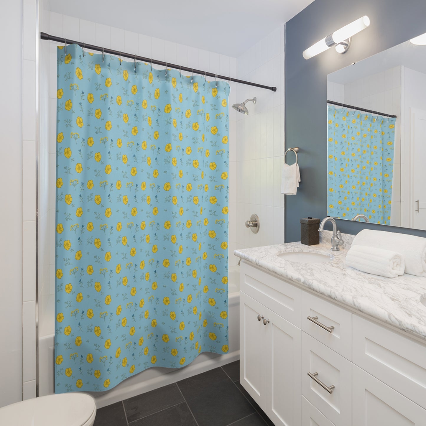 Shower Curtains flowers
