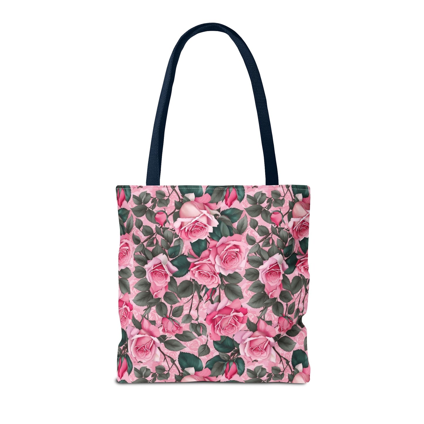 Pretty Pink Floral Tote Bag, Stylish Reusable Bag, Shopping Tote, Gift for Her, Eco-Friendly, Mother's Day Gift