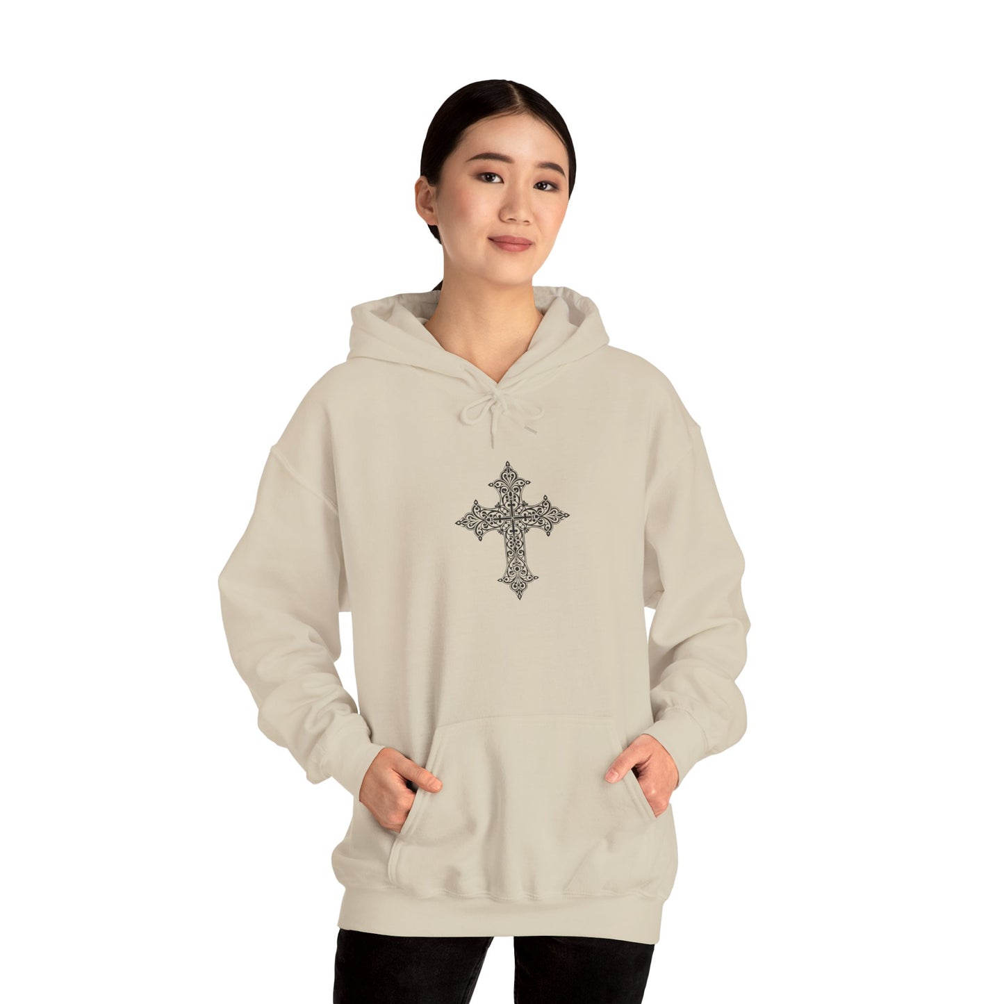 Faith-Inspired Unisex Hooded Sweatshirt, Christian Hoodies for Every Day, Casual Comfort, Perfect Gift for Holidays
