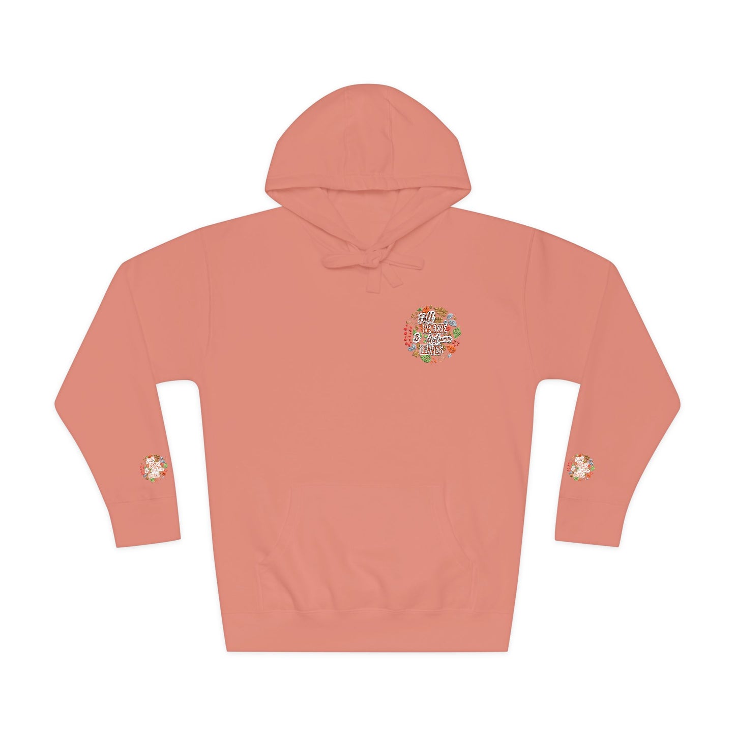 Floral Unisex Fleece Hoodie - Cozy Gift for Nature Lovers, Perfect for Fall, Spring, Birthdays, Relaxation, Outdoor Activities