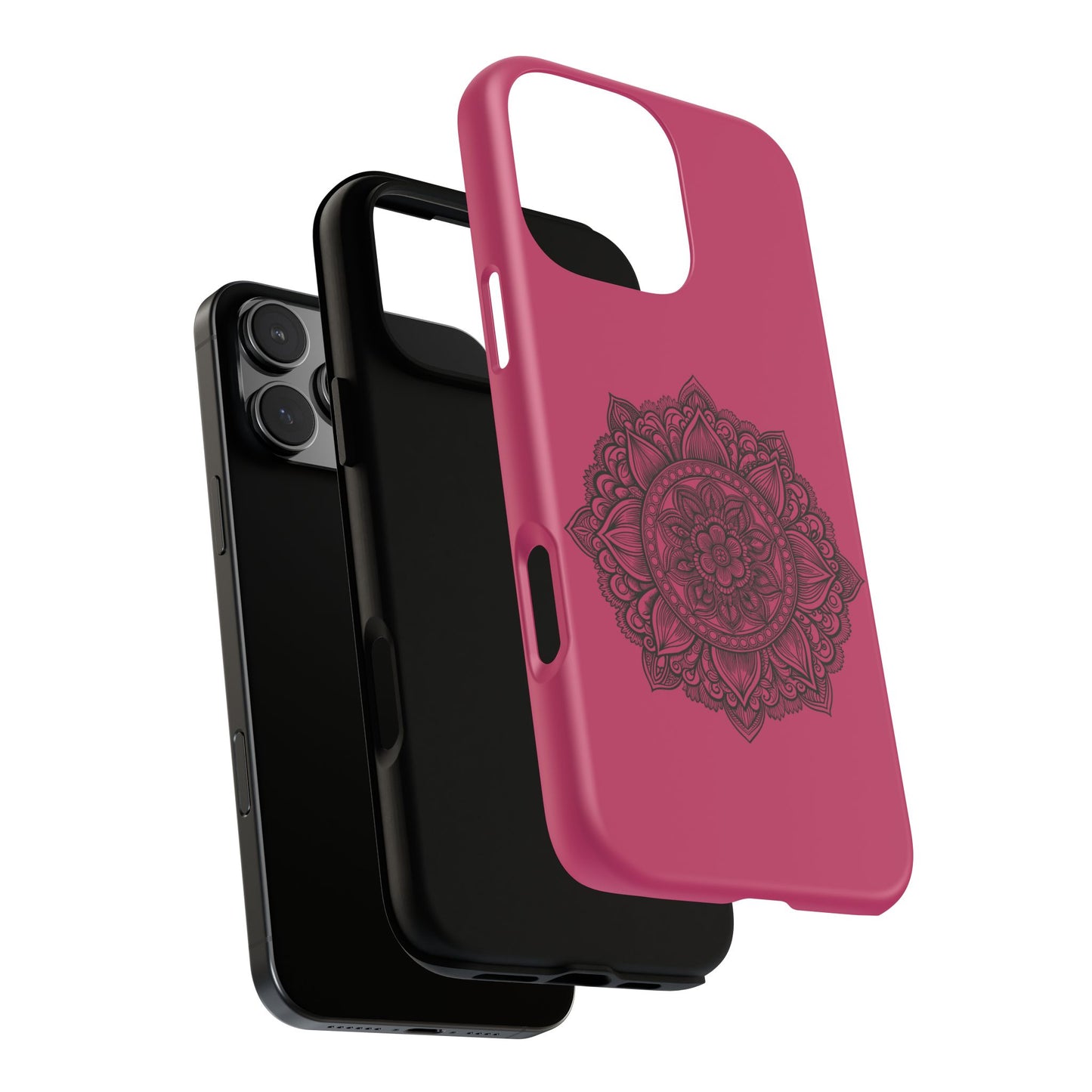 Vibrant Mandala Phone Case, Artistic Protection Cover, Gift for Her, Trendy Accessories, Birthday or Holiday Present