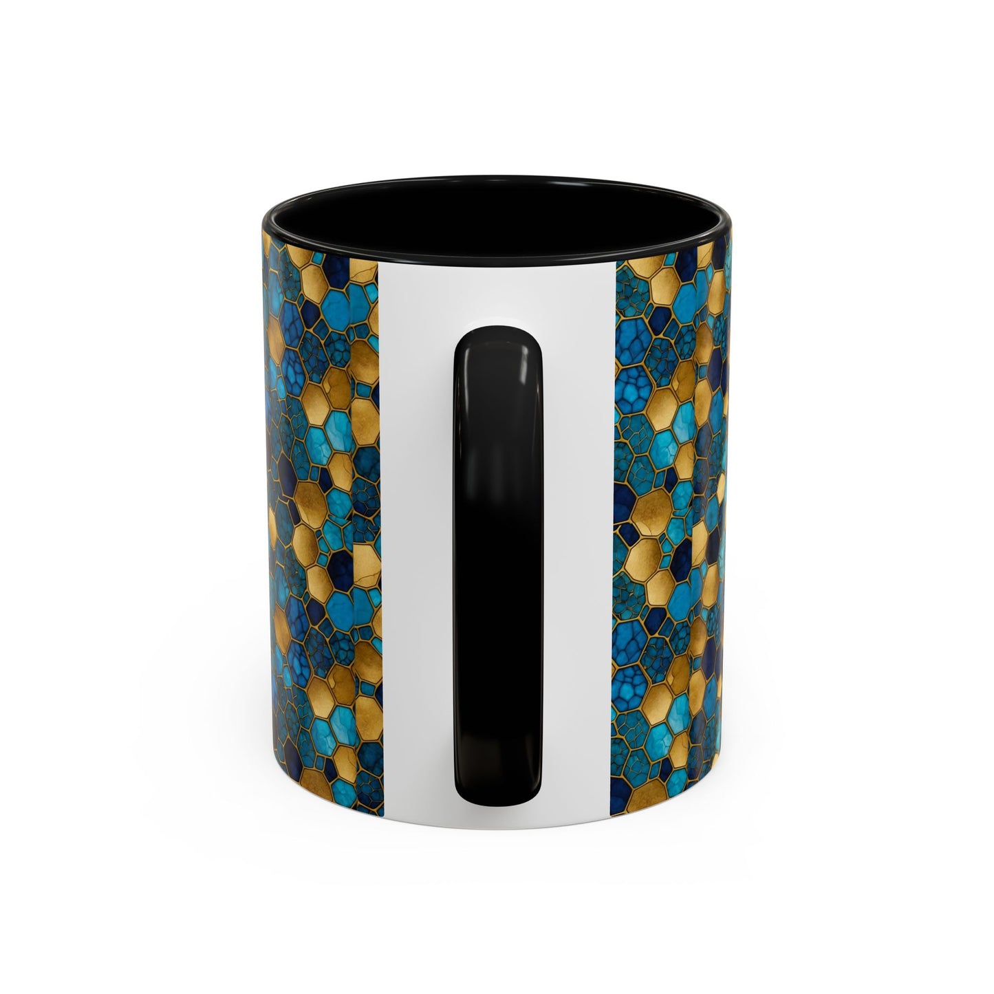 Textured Geometric Accent Coffee Mug, Unique Coffee Cup, Home Decor, Gift for Coffee Lovers, Modern Kitchenware