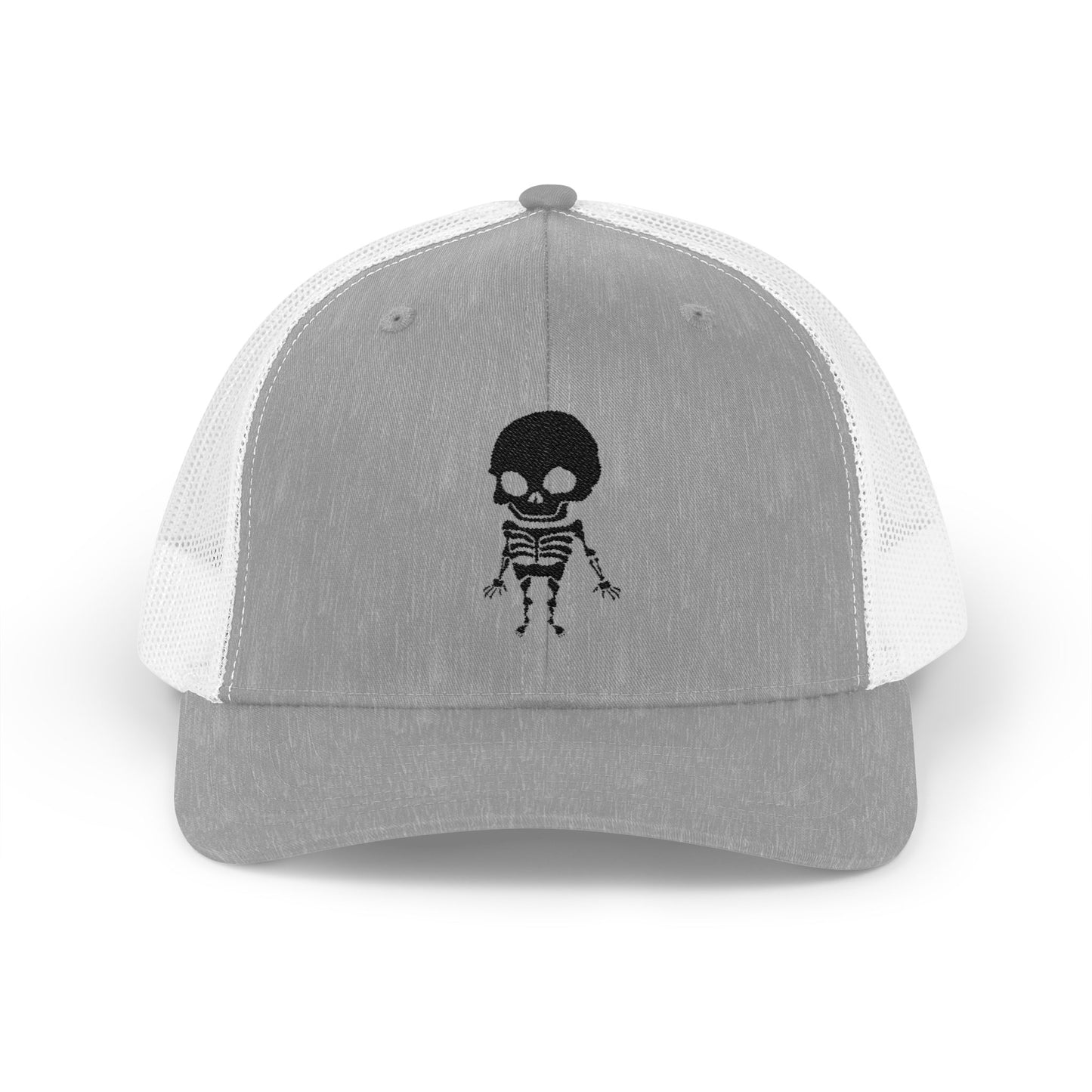 Skeleton Snapback Trucker Cap | Trendy Hat for Festivals, Halloween, Costume Parties, Alternative Fashion, Everyday Wear