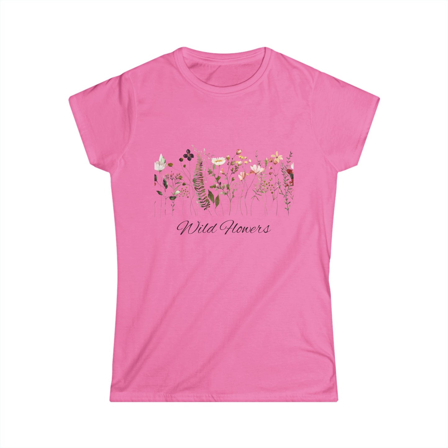 Women's Softstyle Tee Wildflowers