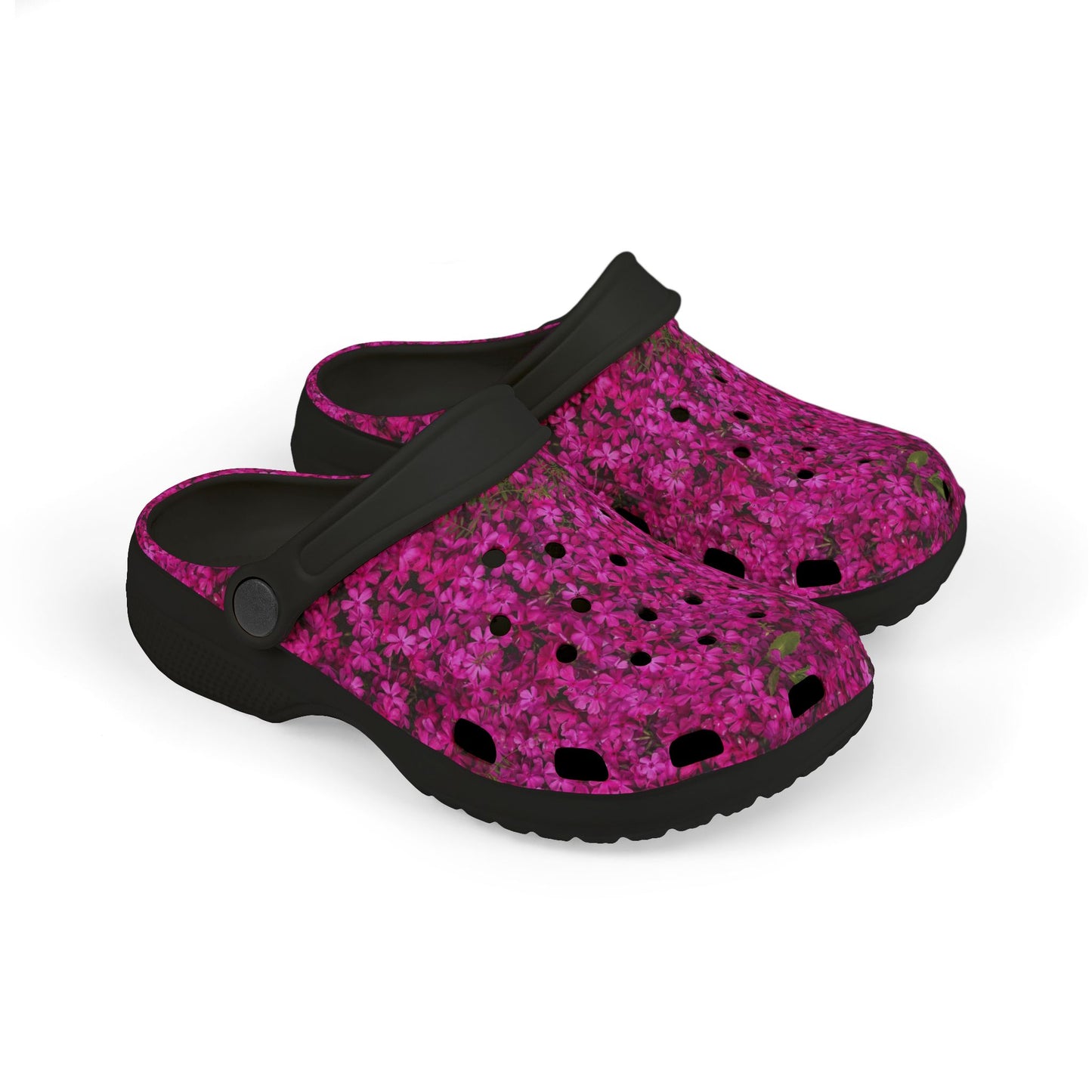 Kid's EVA Foam Clogs - Colorful Floral Slip-On Shoes, Summer Footwear, Playtime Accessories, Stylish Garden Clogs, Fun Beach Sandals
