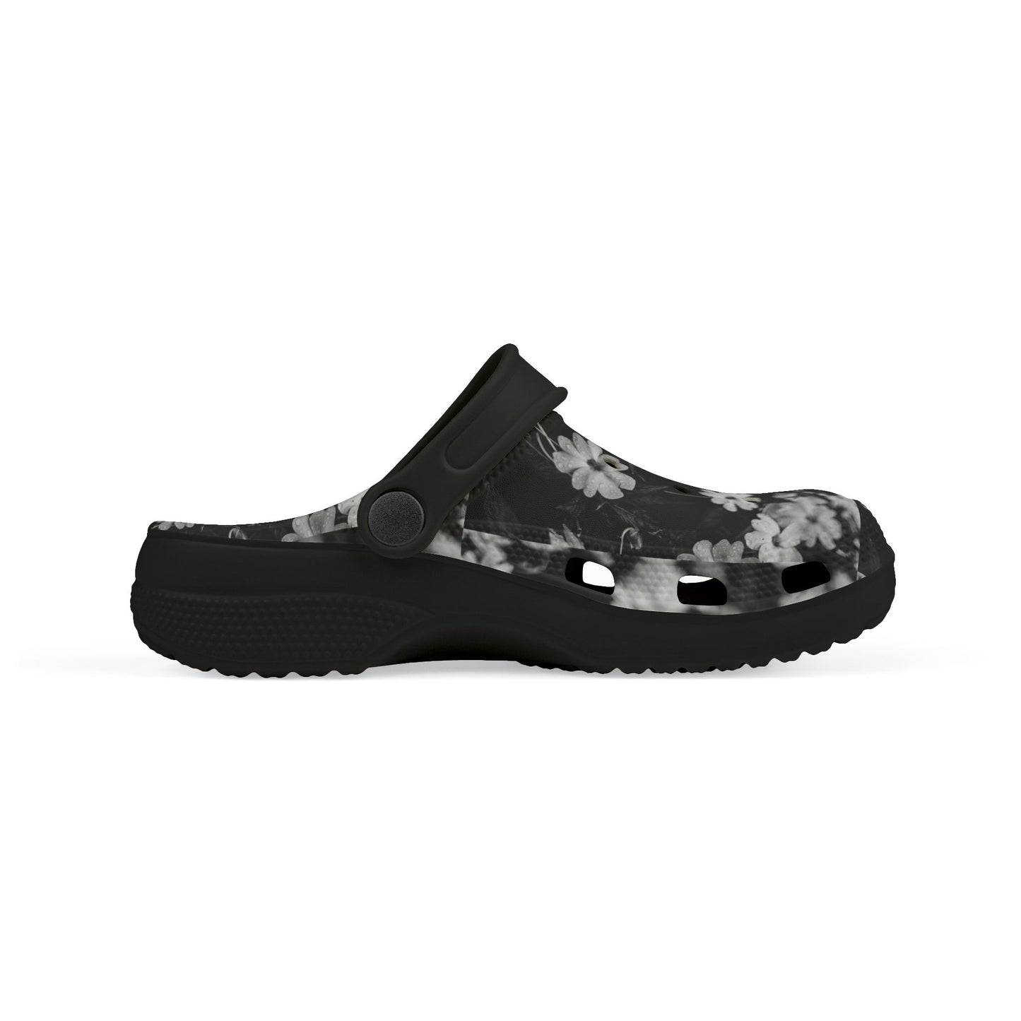 Floral Kid's Clogs, Cute Garden Shoes, Kids Outdoor Footwear, Summer Play Clogs, Toddler Garden Clogs