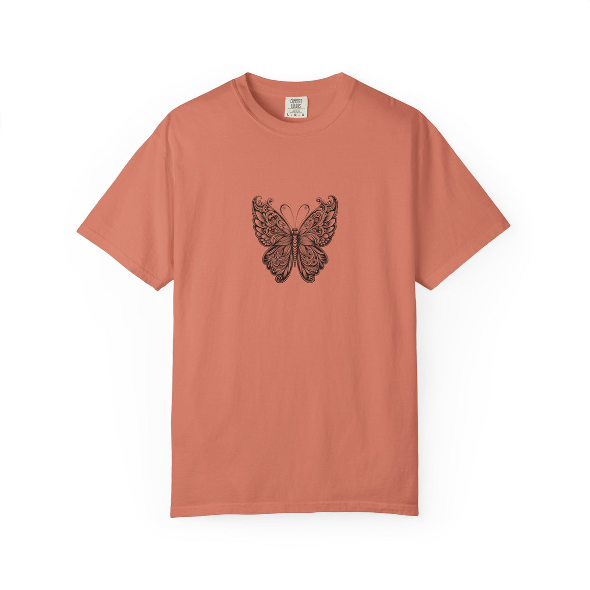 Bohemian Butterfly T-shirt, Unisex Clothing, Nature Inspired Tee, Gift for Her, Casual Wear, Summer Fashion