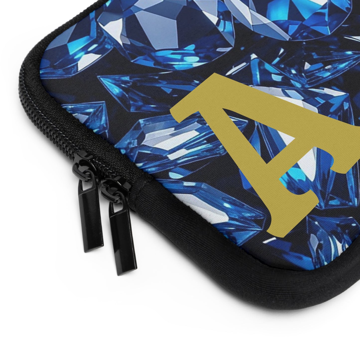Personalized Jewel Print Laptop Sleeve | Laptop Case for Gifts, Tech Accessories, Office Decor, Customizable Laptop Sleeve