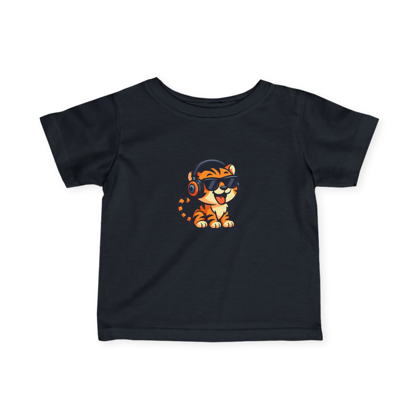 Cool Tiger Infant Tee, Cute Baby Shirt, Trendy Toddler Outfit, Unique Gift for New Parents, Stylish Babywear
