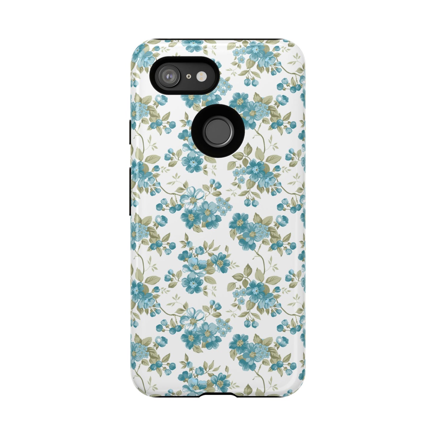 Floral Phone Case - Tough Cases, Durable Phone Cover, Cute Floral Design, Gift for Her, Trendy Phone Accessory, Spring Style