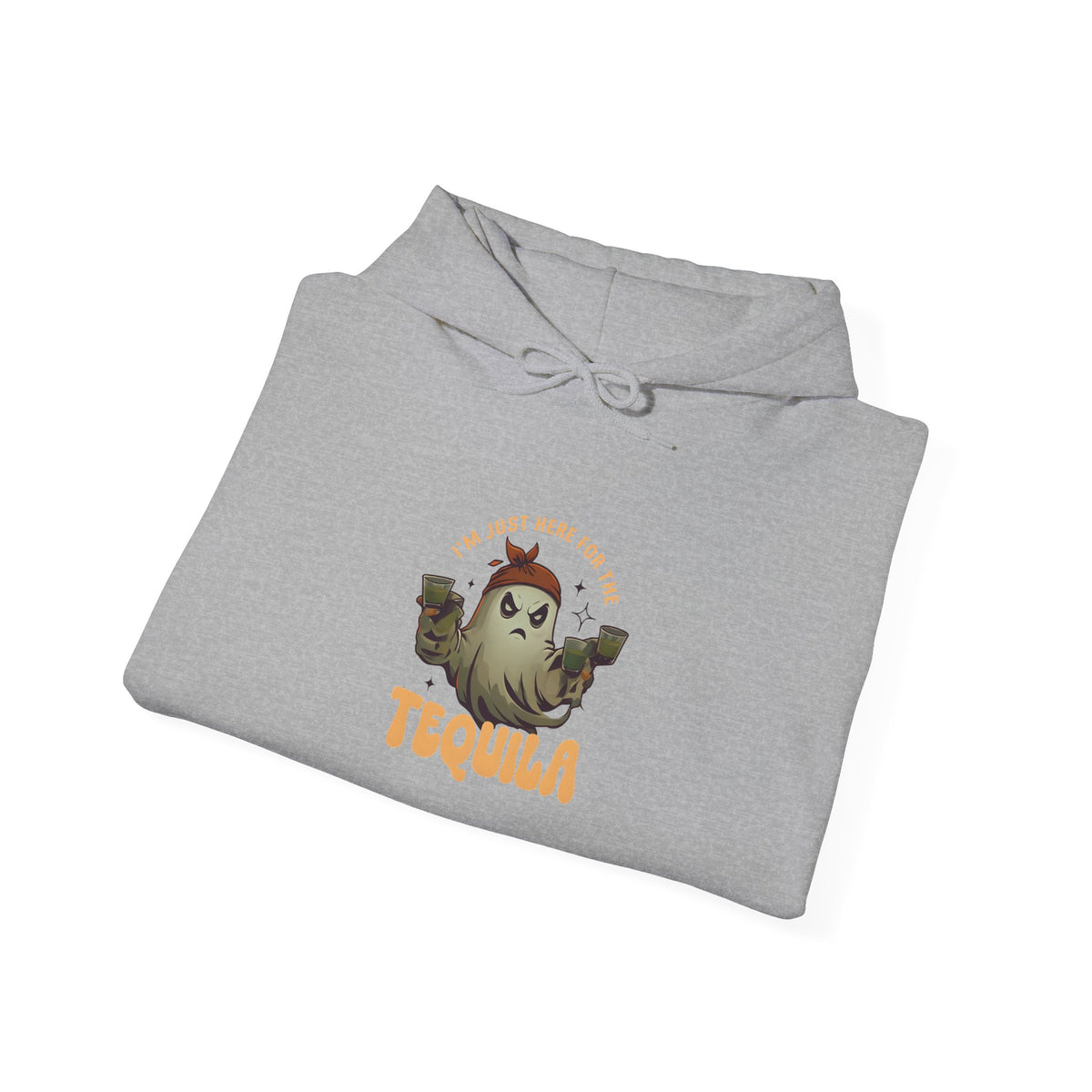 Unisex Heavy Blend™ Hooded Sweatshirt Only here for the Tequila
