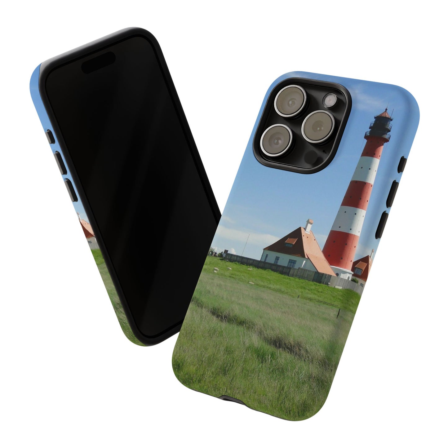 Lighthouse Phone Case - Coastal Vibes, Nautical Gift, Ocean Lover Accessory, Beach Aesthetic, Customizable Design