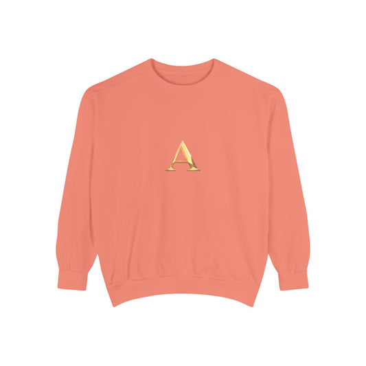 Stylish Monogrammed Sweatshirt, Personalized Gift, Cozy Layering, Casual Wear, Birthday, Holiday Present