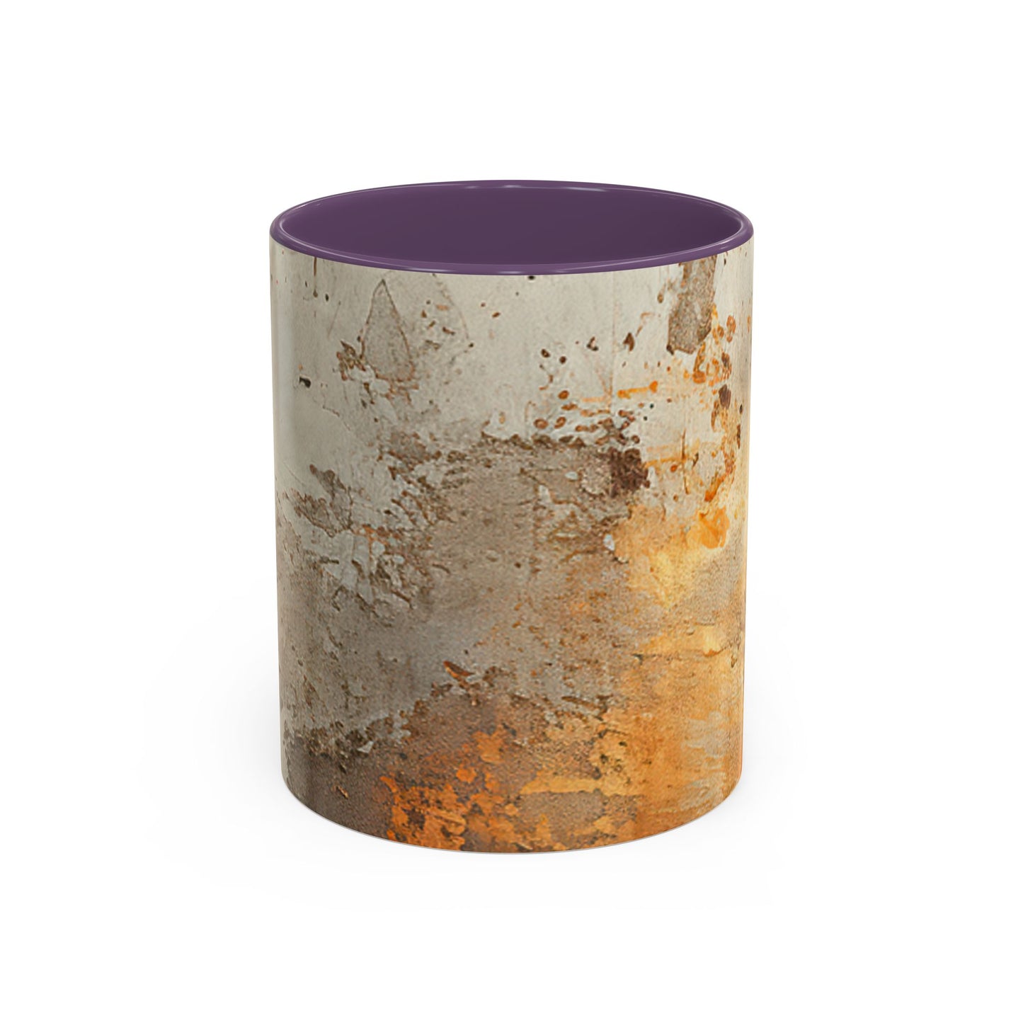Rustic Accent Coffee Mug, Unique Artistic Mug