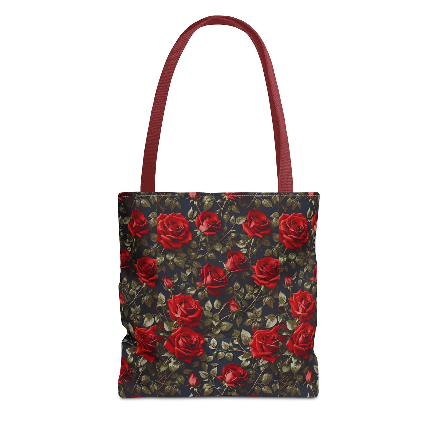 Elegant Floral Tote Bag, Stylish Rose Print, Gift for Her, Eco-Friendly Shopping Bag, Perfect for Spring, Everyday Use, Casual Chic