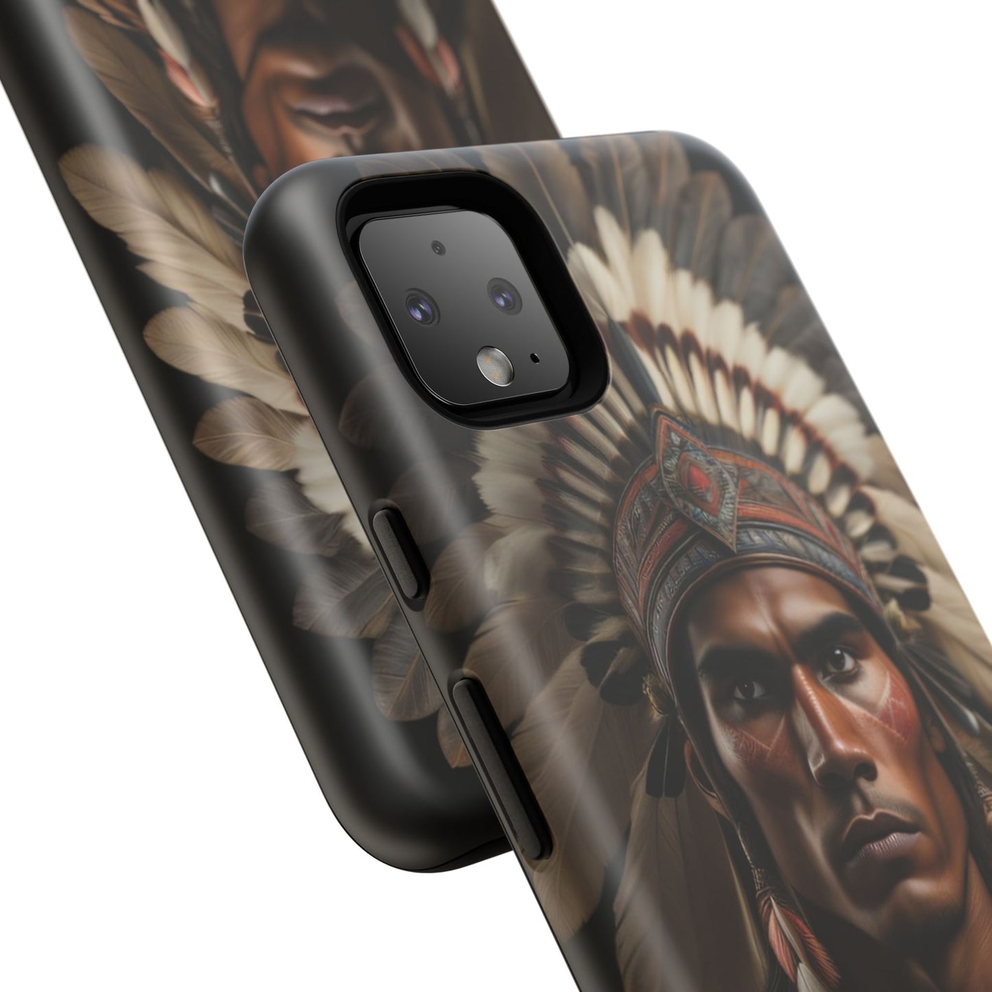 Native American Art Phone Case, Strong Culture Design, Unique Gift for Him or Her, Tough Cases, Customizable Protector, Tribal Style