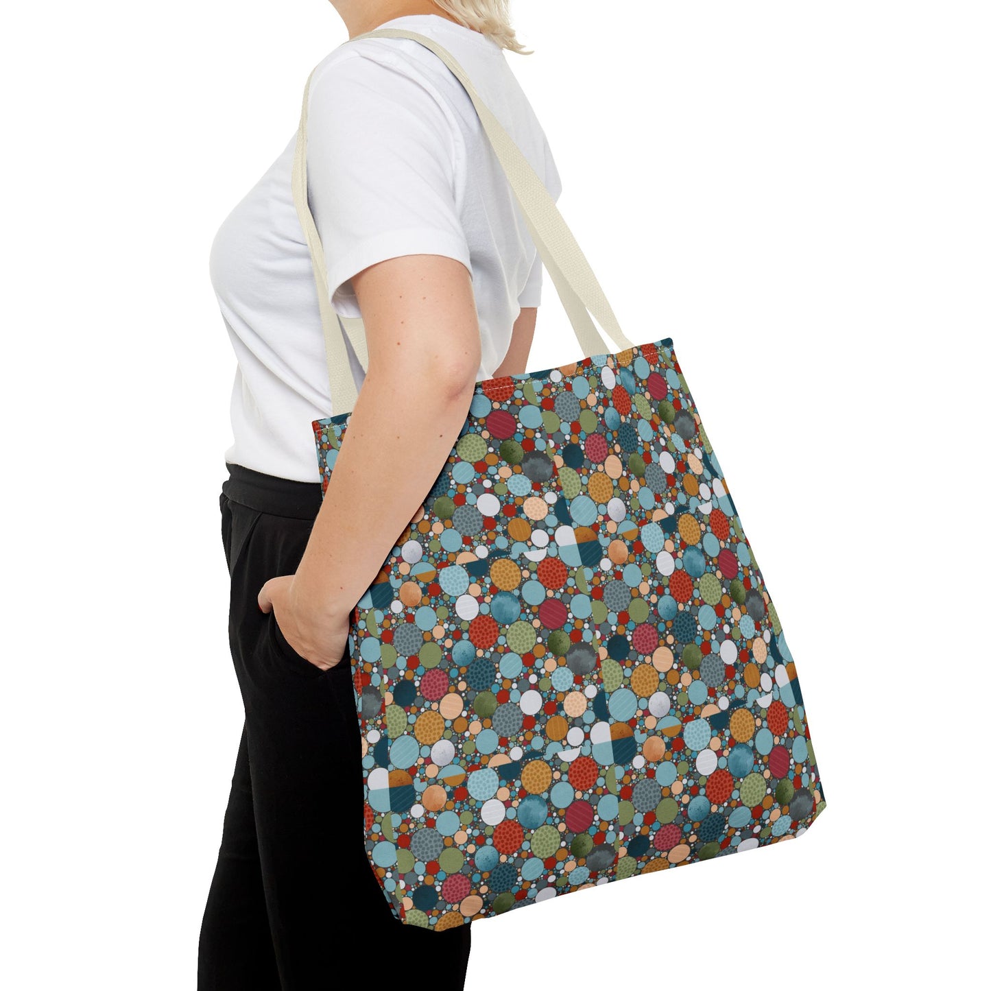 Chic Patterned Tote Bag, Eco-Friendly Shopping Tote, Colorful Beach Bag, Stylish Everyday Carryall, Unique Gift Idea